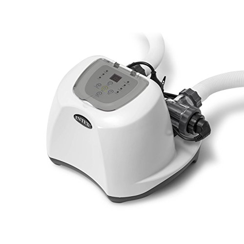 Intex Krystal Clear Saltwater System with E.C.O Intex Krystal Clear Saltwater System with E.C.O. (Electrocatalytic Oxidation) for up to 15000 Gallon Above Ground Pools 110 120V with GFCI
