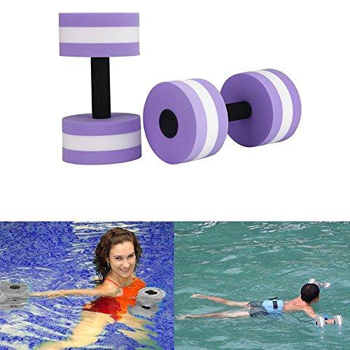 Aolvo Water Aerobics Dumbbells Water EVA Foam Barbells Exercise Hand Bars Pool Resistance Exercises Equipment for Training Yoga Fitness Improve and Pool Sports Women/Men Set of 2 1 Aolvo Water Aerobics Dumbbells Water EVA Foam Barbells Exercise Hand Bars Pool Resistance Exercises Equipment for Training Yoga Fitness Improve and Pool Sports Women/Men Set of 2