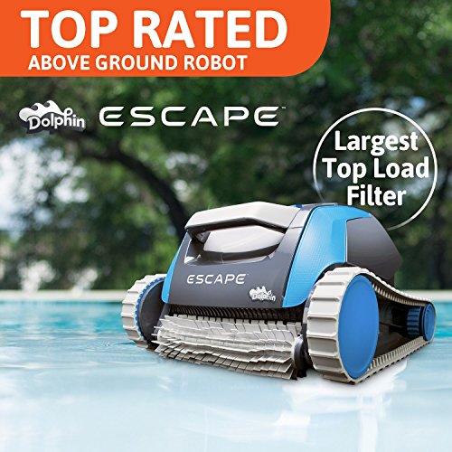 Dolphin Escape Robotic Above Ground Pool Cleaner Clean Water Pools