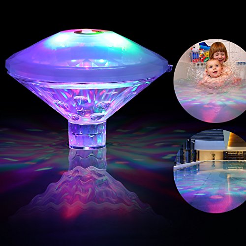 FTSTC baby pool light Waterproof Swimming Pool Lights RGB 7 Modes Battery Operated Floating Pool Light Bulb for Pool Pond Hot Tub or Party Decorations 1 FTSTC baby pool light Waterproof Swimming Pool Lights RGB 7 Modes Battery Operated Floating Pool Light Bulb for Pool Pond Hot Tub or Party Decorations