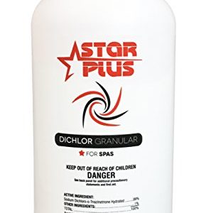 Star Plus Spa Chlorine  5 Pound Hot Tub Chlorinating Granules