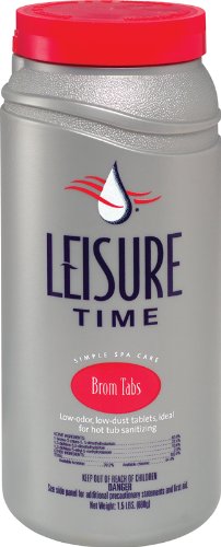 LEISURE TIME Spa Disinfectant Brom Tabs Brominating Tablets (45425A)