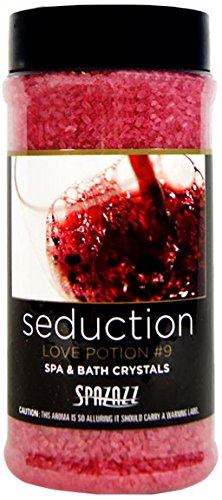 Spazazz SPZ 505 Set The Mood Crystals Container Bath Minerals 17 Ounce Love Potion No Spazazz SPZ 505 Set The Mood Crystals Container Bath Minerals 17 Ounce Love Potion No.9 Seduction