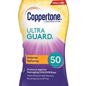 Coppertone ULTRA GUARD Sunscreen Lotion Broad Spectrum SPF 50 (8 Fluid Ounce)
