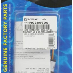 Zodiac R0389600 Honeywell Cad Cell Replacement for Zodiac Jandy XL 3 Oil Fired Pool and Spa Heaters