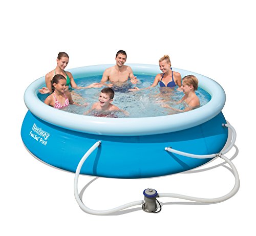 Bestway Fast Set 10' x 30" Above Ground Pool Set 1 Bestway Fast Set 10' x 30" Above Ground Pool Set