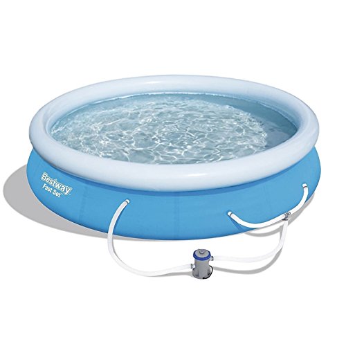 Bestway's Fast Swimming Pool Set 12' x 30" with Filter Pump 1 Bestway's Fast Swimming Pool Set 12' x 30" with Filter Pump