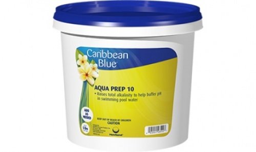Caribbean Blue Aqua Prep 10 Swimming Pool Alkalinity Increaser by Pool   Spa Chemicals (5 Lb)