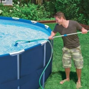Cleaning Maintenance Swimming Pool Kit with Vacuum & Pole | 28002E