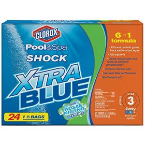Clorox Pool&Spa Shock Xtra Blue  (24 1 pound Bags)