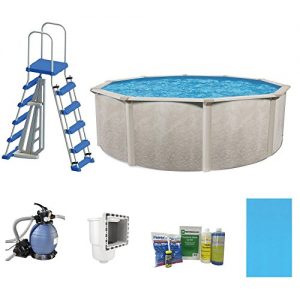 Cornelius Phoenix 21' x 52  Steel Frame Above Ground Swimming Pool with Pump   Ladder Kit