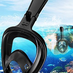 Full Face Snorkel Mask 2018 Version Foldable Easy Breathe