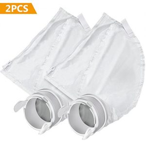 Gifort Pool Cleaner Bags Compatible Zipper Replacement Bags Fits Polaris 280  480 Pool Cleaner All Purpose Filter Bag K13  K16 (2 Pack)