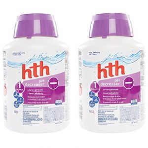 HTH Pool Balance Salt Pool Care pH Decreaser (67006) (2  7 lbs)