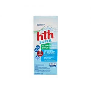 HTH Pool Shock Super Green to Blue Shock System Kit (52009)