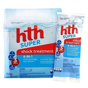 HTH Pool Shock Super Shock Treatment 4 in 1 10 count (52011)