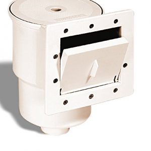 HydroTools by Swimline Standard ABS Thru-Wall Pool Skimmer  - Color  Off White
