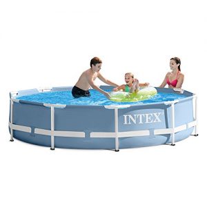 INTEX 10ft X 30in Prism Frame Pool Set with Filter Pump