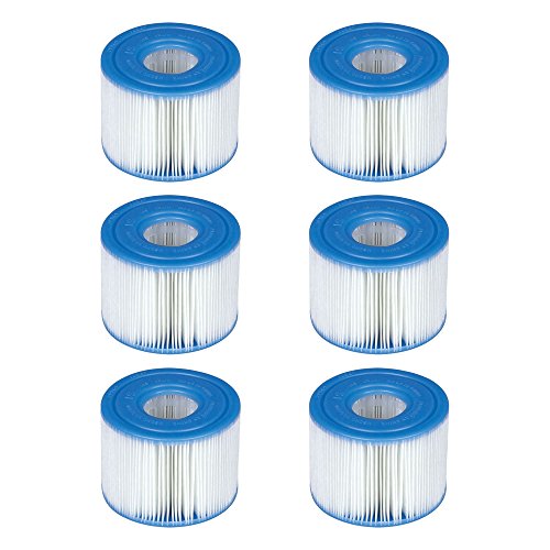INTEX 29001E PureSpa Type S1 Easy Set Pool Filter Cartridges  6 Filters
