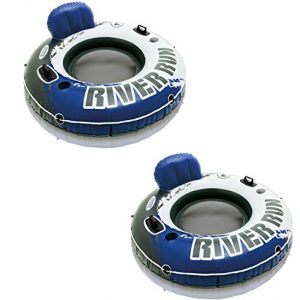 INTEX River Run I Inflatable Water Floating Tubes - 2 Pack