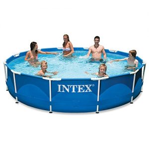 Intex 12ft X 30in Metal Frame Pool Set Filter Pump