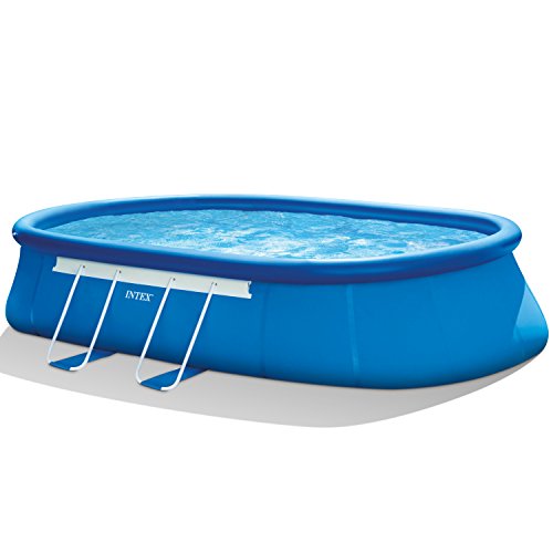 Intex 20ft X 12ft X 48in Oval Frame Pool Set with Filter Pump Ladder Ground Cloth Pool Cover 1 Intex 20ft X 12ft X 48in Oval Frame Pool Set with Filter Pump Ladder Ground Cloth Pool Cover