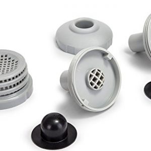 Intex 25012 Small Above Ground Pool Strainer Set Replacement Parts with Plugs