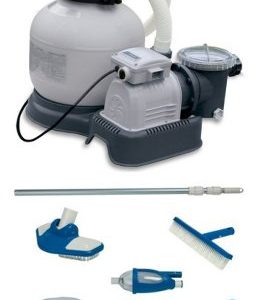 Intex Krystal Clear 2800 GPH Sand Filter Pool Pump with Maintenance Kit