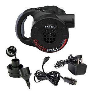 Intex Quick-Fill Rechargeable Air Pump  110-120 Volt  Max  Air Flow 21 2CFM