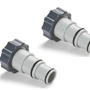 Intex Replacement Hose Adapter A w Collar for Threaded Connection Pumps (Pair)
