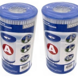 Intex Type A Easy Set Above Ground Pool Replacment Filter Cartridge (4 Pack)