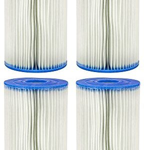 Intex Type A Filter Cartridge for Pools-4 Pack
