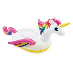 Intex Unicorn Inflatable Ride-On Pool Float  79  X 55  X 38