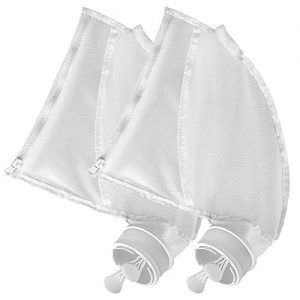 JamBer Nylon Mesh Pool Cleaner Bags Bag Zipper Replacement for Polaris 280 & 480 Pool Cleaner All Purpose filter Bag for 280 Polaris Replacement Bags Pool Cleaner Replacement Part K13  K16  2 pack