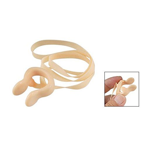Kingnew Nose clip Silicone Beige Elastic String Diving Swimming Nose Clip Plug Water Clip 1 Kingnew Nose clip Silicone Beige Elastic String Diving Swimming Nose Clip Plug Water Clip