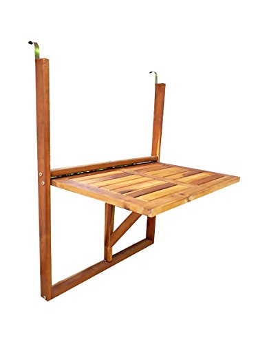 MCombo Folding Wooden Deck Table Porch Deck Railing Balcone Table Outdoor Table 6098-0001 1 MCombo Folding Wooden Deck Table Porch Deck Railing Balcone Table Outdoor Table 6098-0001