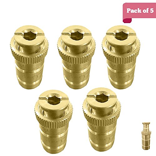 Mistcooling Brass Anchor for Pool Safety Cover - 5 Pack - 5 8 Anchor Fits 3 4 Hole 1 Mistcooling Brass Anchor for Pool Safety Cover - 5 Pack - 5 8 Anchor Fits 3 4 Hole