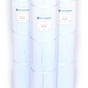 Optimum Pool Technologies Pool Filter 4-Pack  Replaces Jandy CL580 R0357900  Unicel C-7482  Filbur FC-0820  Pleatco PJAN145 Filter Cartridges