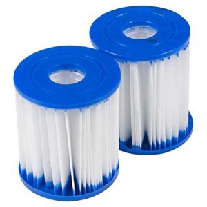 Outsta for Bestway Replacement Filter Cartridge Swimming Pool Pump Easy Set up Replacement Cartridge Type (1 2 4 6Pcs Can Chose) (6Pcs)