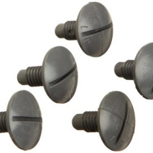 Pentair LLC55PM Gray Plastic Wheel Screw Replacement Automatic Pool and Spa Cleaner  Set of 5
