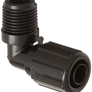 Pentair R172272 1 2-Inch NPT 90-Degree Tube Fitting with Nut Replacement Rainbow Automatic Chlorine Bromine Pool and Spa Feeder