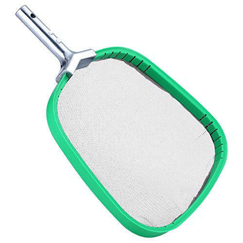 Persevere Heavy Duty Swimming Pool Leaf Skimmer Net Fine Mesh Leaf Skimmer for removing debris (One Year Warranty)(Green) 1 Persevere Heavy Duty Swimming Pool Leaf Skimmer Net Fine Mesh Leaf Skimmer for removing debris (One Year Warranty)(Green)