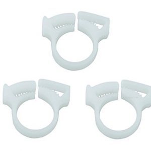 PoolSupplyTown Pool Cleaner Sweep Hose Attachment Clamp B15 Fits for Polaris Pool Cleaner 180 280 360 380 Sweep Hose Attachment Clamp B15 B 15 (3 Pack)