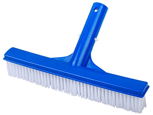 Pooline 10inch Pool and Spa Cycolac Pool Brush Blue Brush Body and Handle White Bristles 1 Pooline 10inch Pool and Spa Cycolac Pool Brush Blue Brush Body and Handle White Bristles