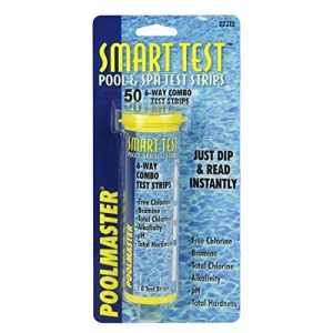 Poolmaster 22212 Smart Test 6-Way Pool and Spa Test Strips - 50ct
