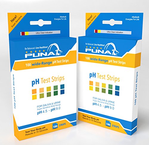 Puna Ph Test Strips -1 pack of 100 Strips 1 Puna Ph Test Strips -1 pack of 100 Strips