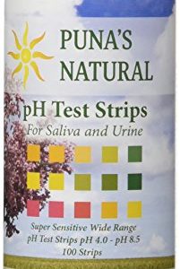 Puna Ph Test Strips for Saliva Urine Water Pool Hot Tub and Lamotte - Get Results in 15 Seconds - Ph 4 0 - Ph 8 5 - 100 Strips