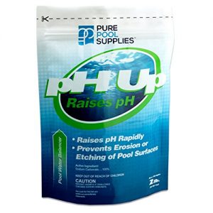 Pure Pool Supplies pH Up 2 Lbs  (pH Increaser pH Plus Soda Ash Sodium Carbonate) Pool Spa Balancer