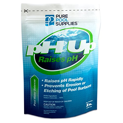 Pure Pool Supplies pH Up 2 Lbs (pH Increaser pH Plus Soda Ash Sodium Carbonate) Pool Spa Balancer 1 Pure Pool Supplies pH Up 2 Lbs (pH Increaser pH Plus Soda Ash Sodium Carbonate) Pool Spa Balancer