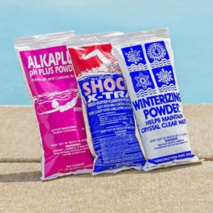 Rx Clear Swimming Pool Winter Chemical Chlorine Closing Kit Up To 10 000 Gallons